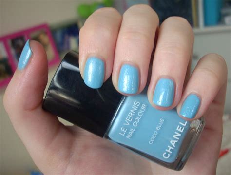 coco chanel light blue|chanel coco blue nail polish.